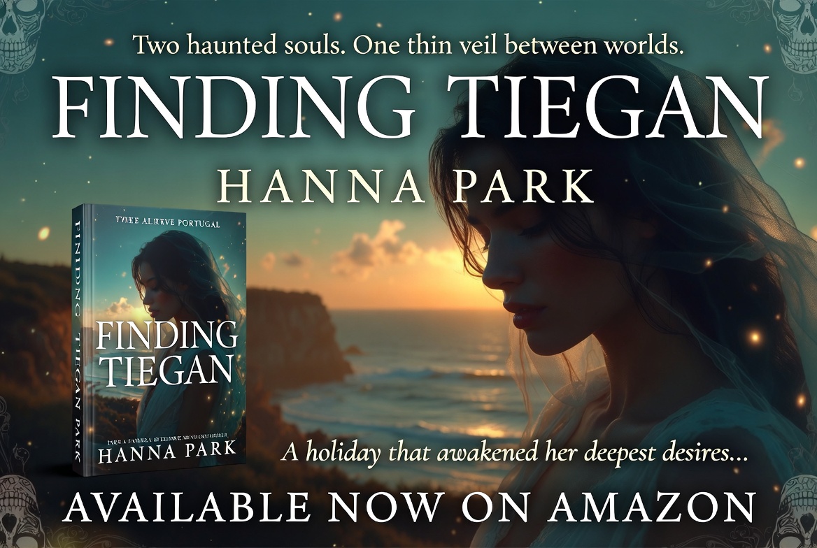 Finding Tiegan by Hanna Park book cover and promotional banner