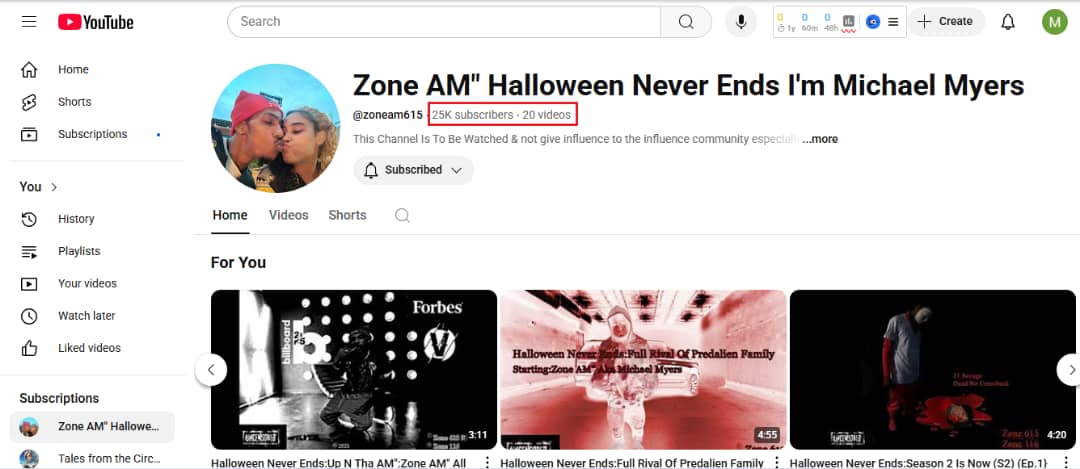 Zone AM after